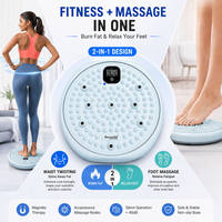 Tabla de Ejercicios Giratoria, Equipo de Rehabilitación, Accesorios Inteligentes para Fitness, Esterilla de Acupresión para el Hogar, Disco Lumbar
