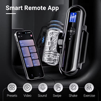 Automatischer App-gesteuerter Masturbationsbecher mit Teleskop-Vibration, Taschenmuschi, Blowjob-Sexmaschine, Erwachsenenspielzeug für Männer, Vagina-Masturbator