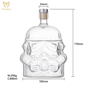 Carafe créative <span class=keywords><strong>Storm</strong></span> Trooper Awakens Wars 800 ml pour whisky, bière, brandy, liqueur, coffret cadeau whisky - Product Image 6