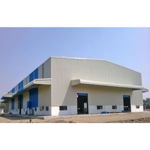 Almacén de paneles sándwich de acero pequeño de bajo costo, diseño de cobertizo de almacén aislado prefabricado - Product Image 5