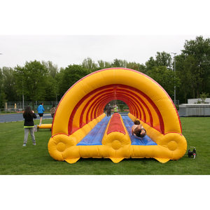Toboggan d'été de 23m à deux voies Standard avec piscine Toboggan <span class=keywords><strong>gonflable</strong></span> N pour la fête de l'eau toboggan pour adultes - Product Image 1