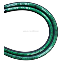 Tuyau d'air flexible industriel en caoutchouc NBR renforcé de fil d'acier, noir, pour carburant, gaz et eau, épaisseur de paroi 2,4 mm, modèle 32 #