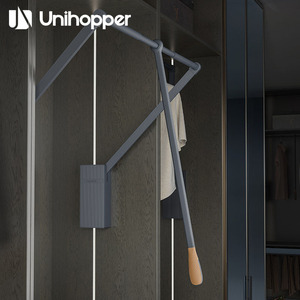 Tringle à vêtements télescopique escamotable pour armoire, organisateur de vêtements sur pied, usage adulte - Product Image 3