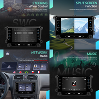 Hikity pour VW/PASSAT/GOLF/TIGUAN/SAGITAR/JETTA/MAGOTAN 7 "4 + 64G Android autoradio stéréo sans fil Carplay/Android Auto/WiFi/GPS