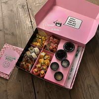 Boîte à sushi personnalisée biodégradable de luxe, prix d'usine, boîte à bento, boîte à sushi à emporter avec compartiments