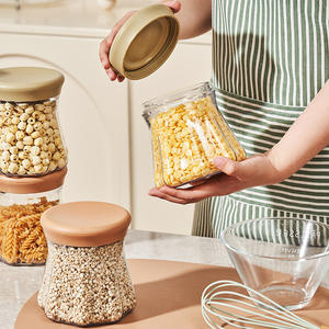 Contenedor <span class=keywords><strong>de</strong></span> Almacenamiento <span class=keywords><strong>de</strong></span> Alimentos Apilable, Hermético, a Prueba <span class=keywords><strong>de</strong></span> Fugas, <span class=keywords><strong>de</strong></span> Grado Alimenticio, Libre <span class=keywords><strong>de</strong></span> BPA, para Cocina, para Pasta, Refrigerios, <span class=keywords><strong>Cereales</strong></span>, Té - Product Image 2