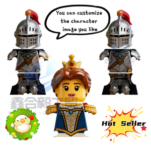 Venta al por mayor de fábrica de impresión de logotipo personalizado Procesamiento personalizado Impresión Producto personalizado Bloque de construcción Mini figura - Product Image 2