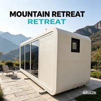 Maison Modulaire Préfabriquée Apple Cabin de 20 pieds, Configurables, Mobiles pour l'extérieur, pour Complexes Touristiques Scéniques, Entrepôts, Espaces Flexibles et Salles de Réunion