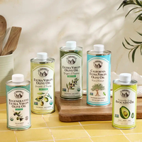 Boîtes métalliques rondes scellées de 100 ml, 250 ml, 500 ml pour l'emballage d'huiles végétales, d'olive et de noix de qualité supérieure – Vente en gros directe usine