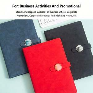 Promotional Business Gifts PU Leather Hard Cover Agenda Personalized <b>Note</b> <b>Books</b> for Gift Notebook with logo Custom - Product Image 4