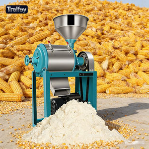 Moulin à <span class=keywords><strong>farine</strong></span> domestique automatique avec séparateur <span class=keywords><strong>de</strong></span> son pour <span class=keywords><strong>blé</strong></span> et maïs 200 kg/h 220 V usage domestique - Product Image 1