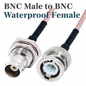 CYXS <strong>BNC</strong> Male To <strong>BNC</strong> Male Plug RG142 RF Coaxial <strong>Cable</strong> Assembly 50ohm Stranded Copper Pigtail Communication 1 Conductor - Product Image 4