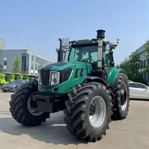 Satılık 260hp 280hp 300hp ağır tekerlekli traktör lüks kabin ile YUCHAI motor orijinal tarım traktörleri