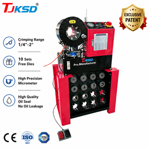 Prensa Hidráulica para Tuberías de 6-51 mm, Certificada ISO, con 10 Matrices Gratuitas y Soporte para Herramientas, para Mantenimiento de <span class=keywords><strong>Astilleros</strong></span> - Product Image 1