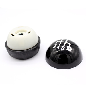 Car Gear <b>Shift</b> <b>Knob</b> Black 5 Speed 6 Speed Ergonomic For Fiat 500C - Product Image 2