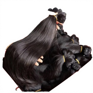 Extensions de cheveux humains bruts bouclés et volumineux, 30 pouces, 100% non-Remy, sans traitement chimique, origine Inde/Cambodge/Vietnam/Birmanie - Product Image 3