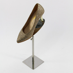 Supports de présentation pour <span class=keywords><strong>chaussures</strong></span> en acier inoxydable, présentoirs pour talons hauts - Product Image 5