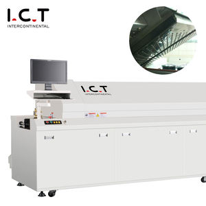 Compteur de composants automatisé, vente chaude, four à refusion de taille moyenne, 6 zones de température, soudage par refusion, vente en gros - Product Image 3