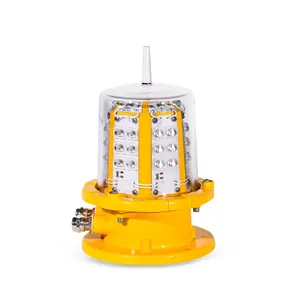 led sensor aviation obstruction point heliport machine status indicator light