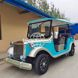 Voiture électrique de tourisme rétro vintage chinoise RC avec 4 à 17 sièges, vitesse maximale de 60 km/h, à vendre - Product Image 1
