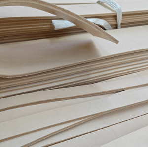 Nguy hiểm Chủ Đề tự nhiên veg tan 8/9 ounce vành đai da trống, thêm dải dài 1 "x 60" - Product Image 4