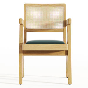 Chaise de salle à manger en bois Enzo, design minimaliste nordique, construction durable, mobilier moderne pour la maison et les restaurants - Product Image 2