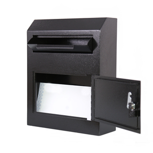US MAIL Boîte aux <span class=keywords><strong>lettres</strong></span> murale à travers l'armoire de verrouillage de la porte pour boîte aux <span class=keywords><strong>lettres</strong></span> quotidienne de grande capacité - Product Image 5