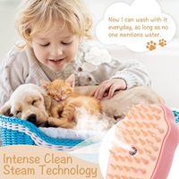 Animaux Chats Chiens Vapeur Perte De Cheveux Peigne Fourrure Enlever Bain Spray Brosse De Massage