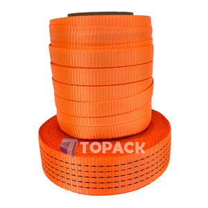 AAR OEM Poliéster Tecido Lashing <span class=keywords><strong>Strap</strong></span> 25mm 38mm 50mm 11.5 2 Inch Heavy Duty Cord Strapping Band para Container Pallet Embalagem - Product Image 5
