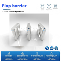 Torniquete Automático con Barrera Abatible, Sistema de Control de Acceso con Reconocimiento Facial, Puerta de Seguridad de Acero Inoxidable 304 para Escuelas y Gimnasios, con Certificación CE