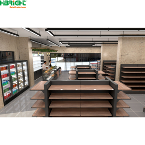 Estanterías Modernas para Supermercados, Góndolas Metálicas de Exhibición para Tiendas de Abarrotes, Estanterías para Mercancía en Pasillos - Product Image 4