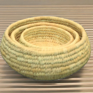 2026 New Handmade Eco-Friendly Seagrass Laundry <b>Basket</b> Simple Design Standing Type <b>for</b> Wardrobe or Kitchen <b>Storage</b> Made in BD - Product Image 2