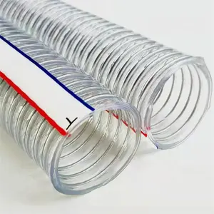 أنابيب أسلاك من الفولاذ PVC مرنة بها زنبرك