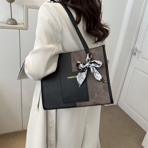 <span class=keywords><strong>Sac</strong></span> Colorblock Grande Capacité Mode <span class=keywords><strong>Femme</strong></span> <span class=keywords><strong>Sac</strong></span> Bandoulière <span class=keywords><strong>Sac</strong></span> à <span class=keywords><strong>Main</strong></span> Fourre-Tout - Product Image 2