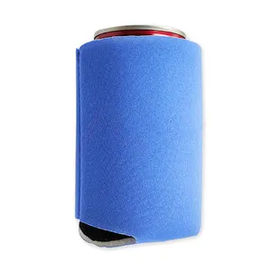 Blaue einfarbige Kooizes auf Lager Schaumstoff Bierkühlschrank Hülse Rohr-Sim-Dose Flasche Kooizes 12-Unzen-Dosen Promo-Geschenk