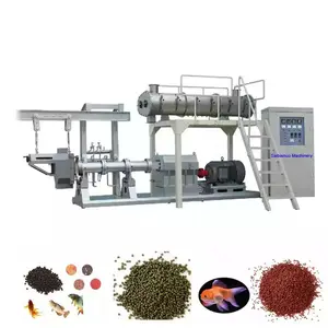 Stainless Steel Machine For Fish meal Animal poultry livestock fish pellet machine Big Scale Granular fish food making machine