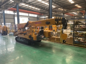 رافعة عنكبوتية ديزل 3 طن 5 طن 8 طن 12 طن، رافعة زاحفة صغيرة بذراع تلسكوبي، تحكم عن بعد، معدات رفع هيدروليكية مدمجة - Product Image 5