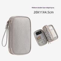 Tas Penyimpanan Kabel Data Charger Power Bank Kotak Tas Pengatur Digital Tas Organizer USB Flash Drive Headphone Hard Disk