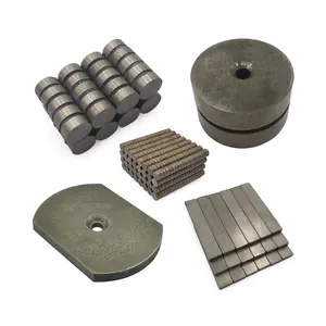 高品質サマリウムコバルト (SmCo) 焼結磁石ブロック工業用モーターリングコーティング高温溶接切断