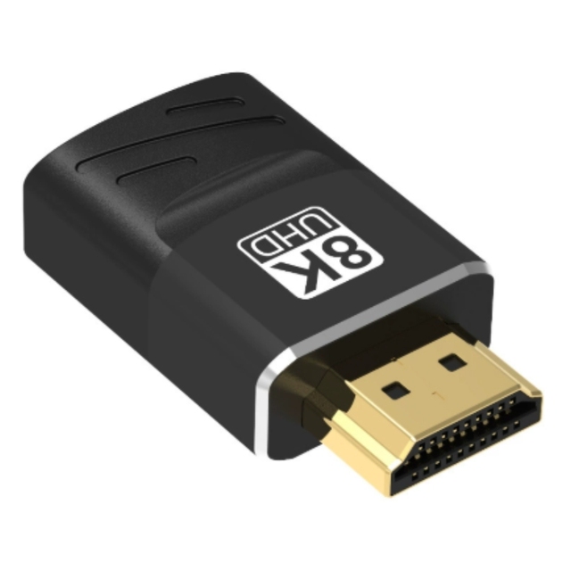 8K 60Hz HDMI 2.1 Adapter Male to HDMI Female Connector Converter