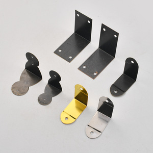 Thickened Cold Rolled Steel L Shaped <b>Bracket</b> 90 Degree Angle Iron Support For Shelf Furniture Accessories Durable Carbon Steel - Product Image 3