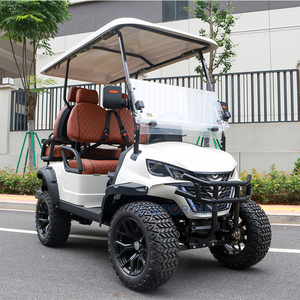 Trại 4 bánh xe Golf giỏ hàng 2 + 2 CHỖ NGỒI Xăng <span class=keywords><strong>Buggy</strong></span> sang trọng nâng gas Powered Golf giỏ hàng - Product Image 3
