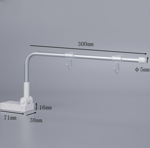 Exhibidor Metálico Ecológico Moderno, Soporte Magnético para Pancartas, Estante Fijo para Tiendas Minoristas, Superficie Blanca, Ensamblado y Ajustable - Product Image 2