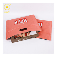 Emballage large de vêtements en film coextrudé mat personnalisé sac d'expédition d'expédition à bulles en poly extra large pour enveloppe express avec poignée