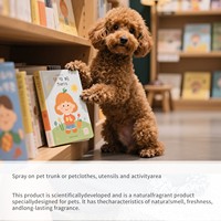 Parfum pour animaux sans alcool, spray désodorisant pour chats et chiens, spray de cologne pour chats et chiens.