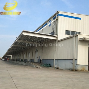 Prefab Kết Cấu Thép Hangar SS400 Xây Dựng Kho/Hội Thảo/Thép Tòa Nhà - Product Image 3