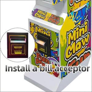 Cheap Wholesale Mini <b>Claw</b> <b>Machines</b> Small Toy Cranes Vending <b>Machines</b> <b>Arcade</b> Prizes Doll Gifts Candy Coins with Receipt Receivers - Product Image 6