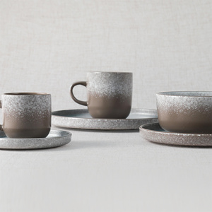 Juego de <span class=keywords><strong>Vajilla</strong></span> de Porcelana de Gran Capacidad con Diseño Escénico, Tazas de Café Duraderas, Caja de Regalo - <span class=keywords><strong>Vajilla</strong></span> Premium - Product Image 4