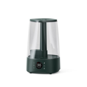 Temporizador de niebla caliente <span class=keywords><strong>y</strong></span> niebla fría digital Pantalla táctil 5L ABS Tanque Aire fresco Humidificador de vaporizador ultrasónico portátil - Product Image 1