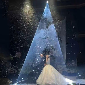 Lumières laser de piste de danse de DJ de scène de disco de RVB avec projecteur de mariage de machine de neige - Product Image 4